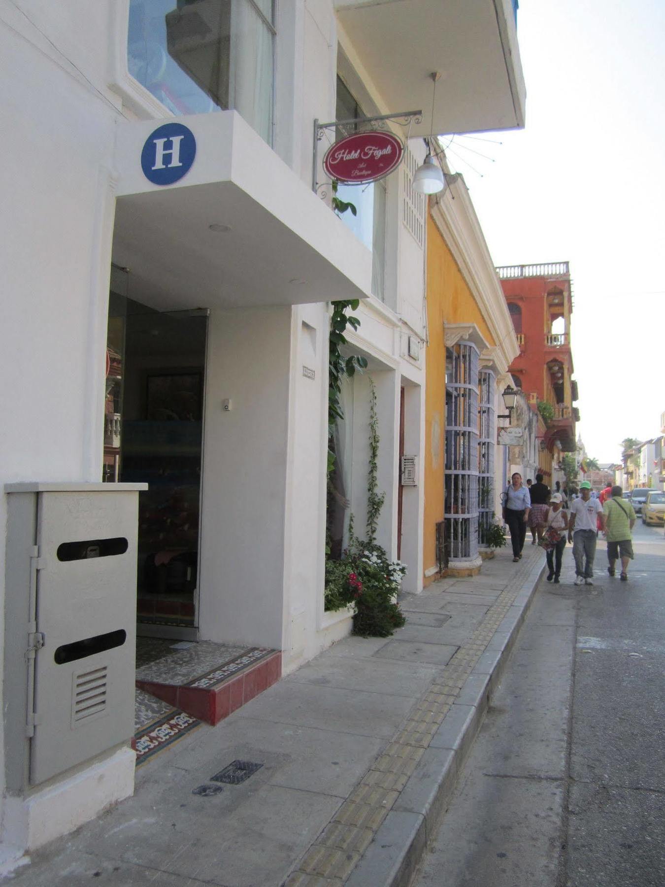 Hotel Fegali Art Boutique Cartagena ภายนอก รูปภาพ